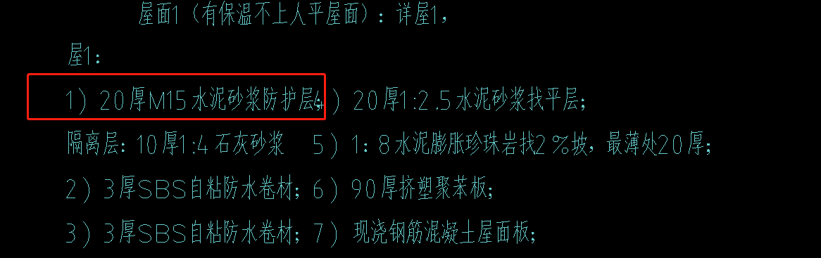 找平層