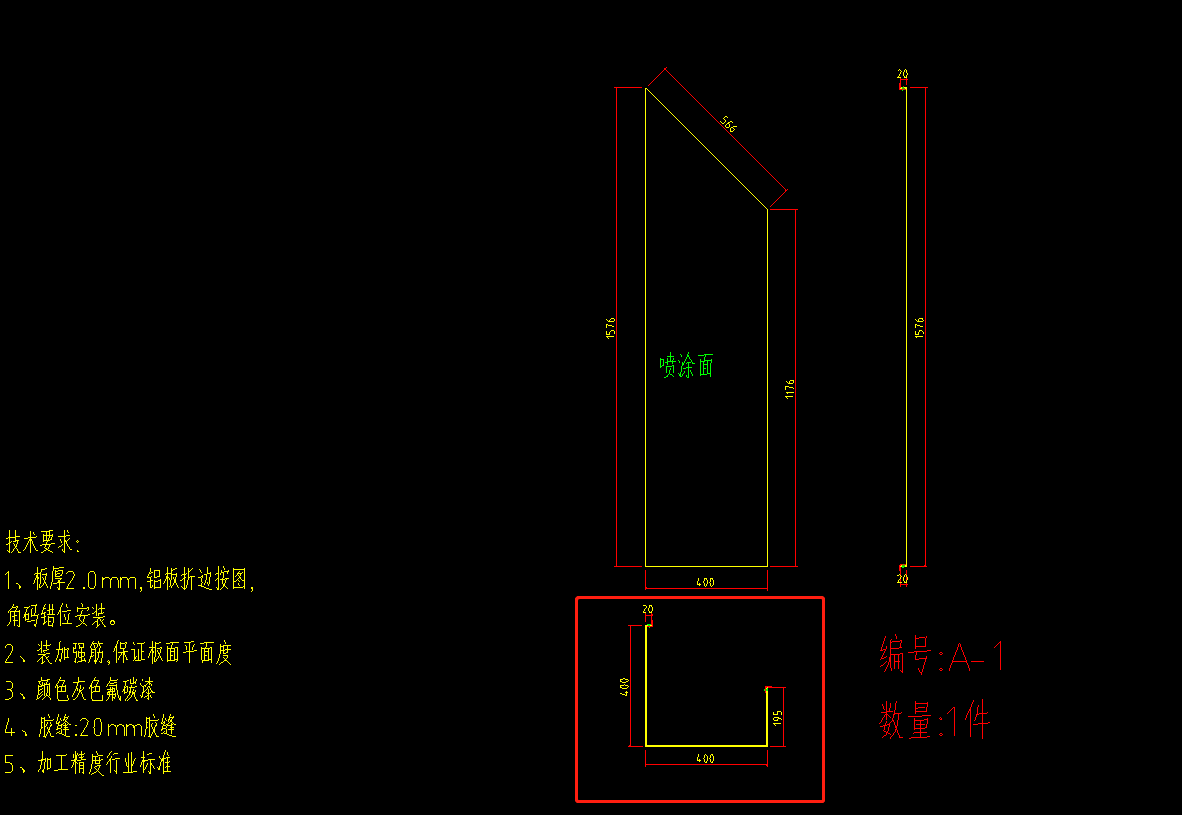 展開面積