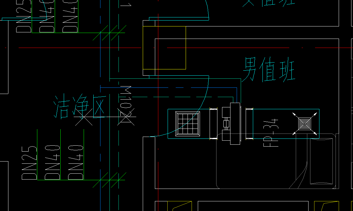 请问风机盘管的供回水及风管问题