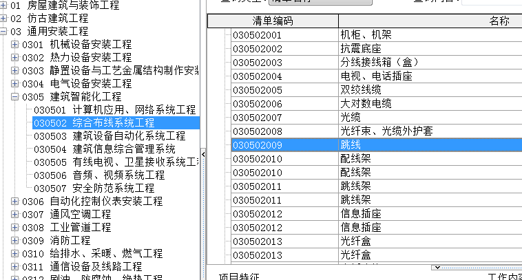 套清單