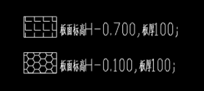 板標(biāo)高