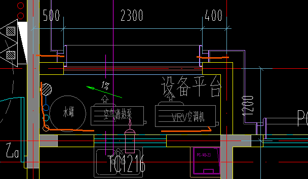 外墙面按干挂算那设备平台外墙我圈出来的也按干挂算吗