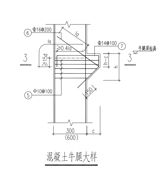 牛腿怎么画