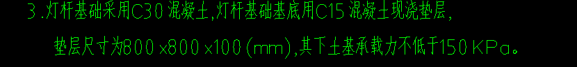 基礎(chǔ)墊層