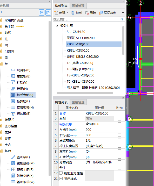 負筋