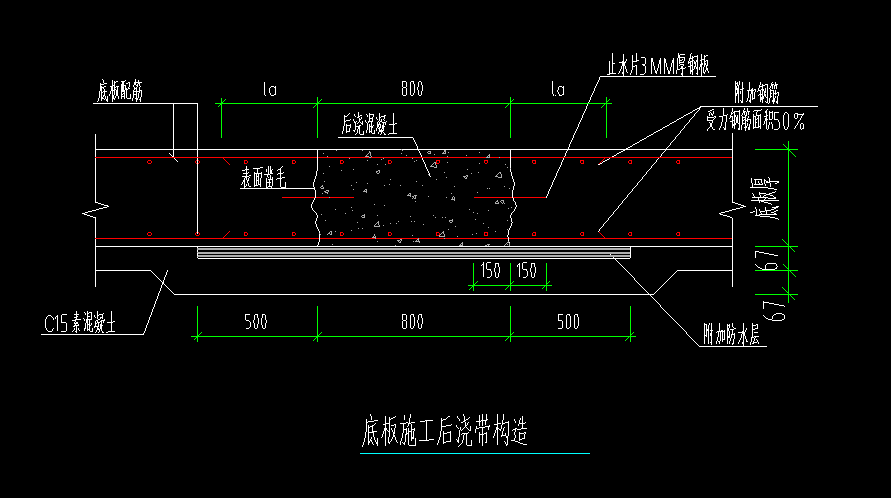 溫度后澆帶