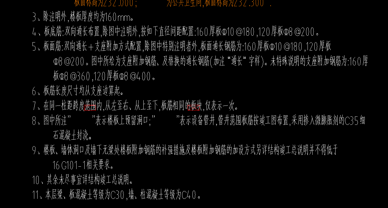 受力筋