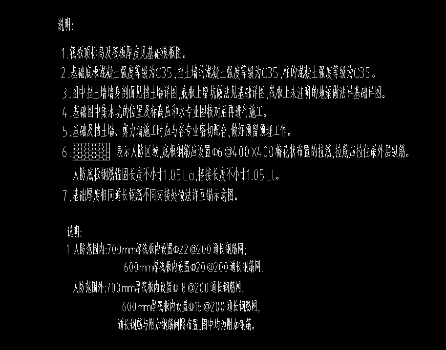 通長鋼筋