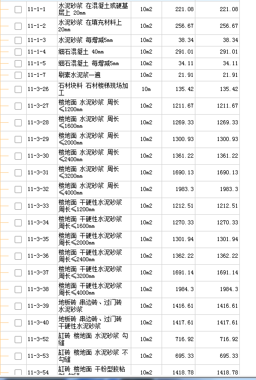 套定額