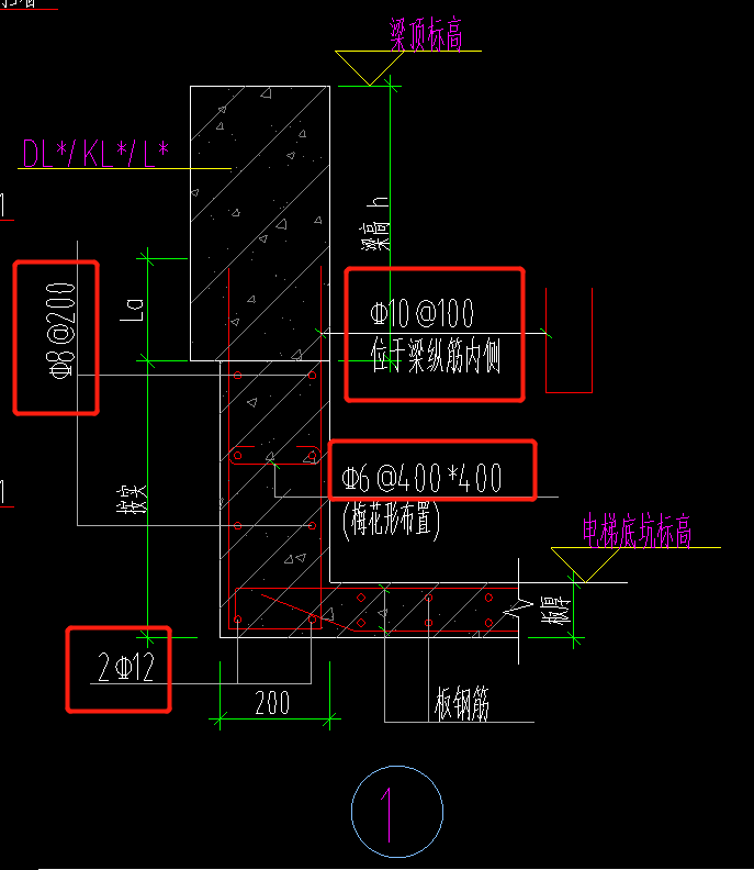電梯基坑側(cè)壁