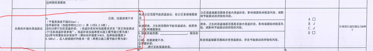 外墻內(nèi)側(cè)