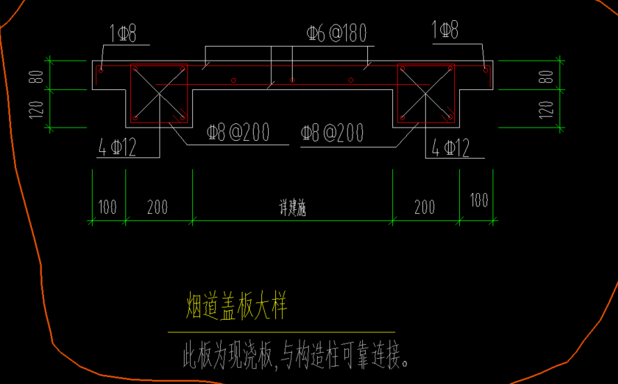 标注说是现浇板这些板配筋应该怎么画