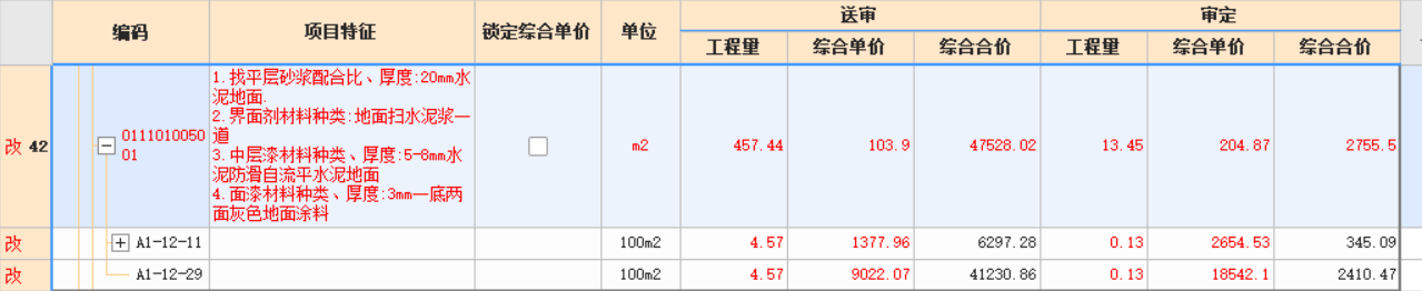 單位為