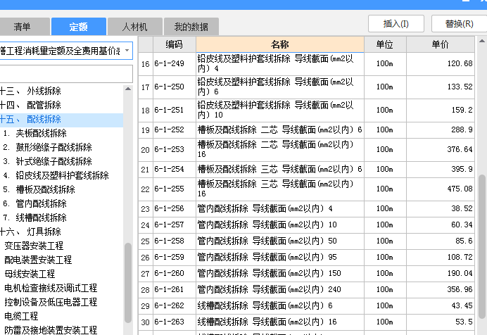 套什么清單