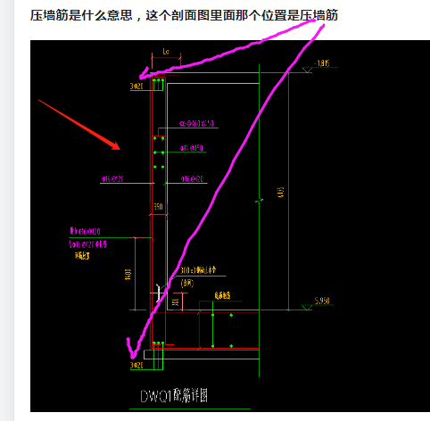 壓墻筋