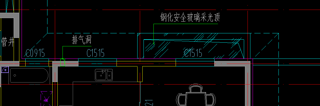 散水面積