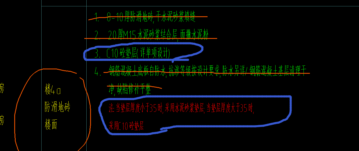 砼墊層