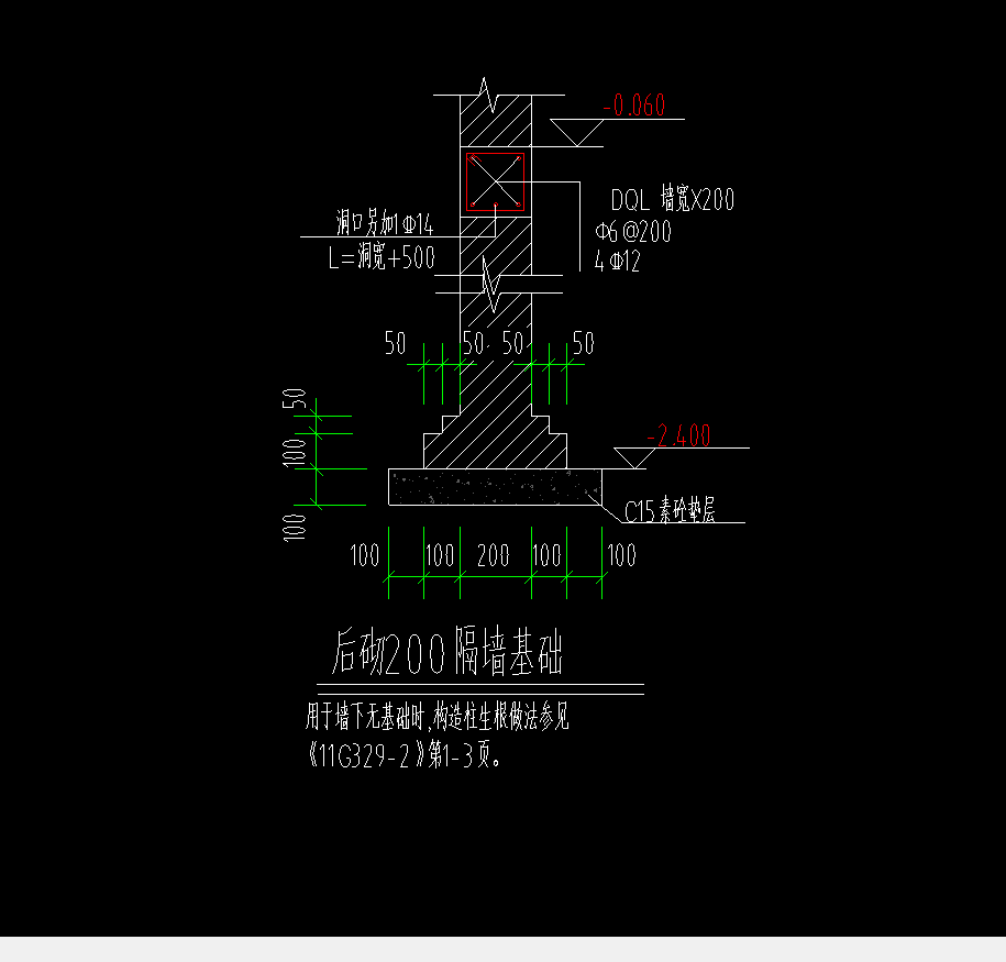 隔墻基礎