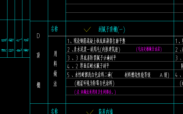 天棚