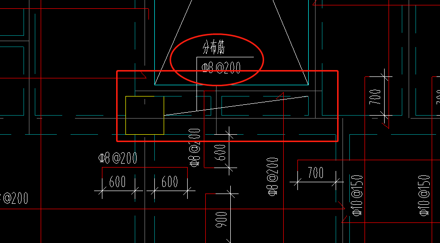 分布筋