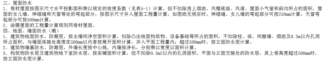防水卷邊