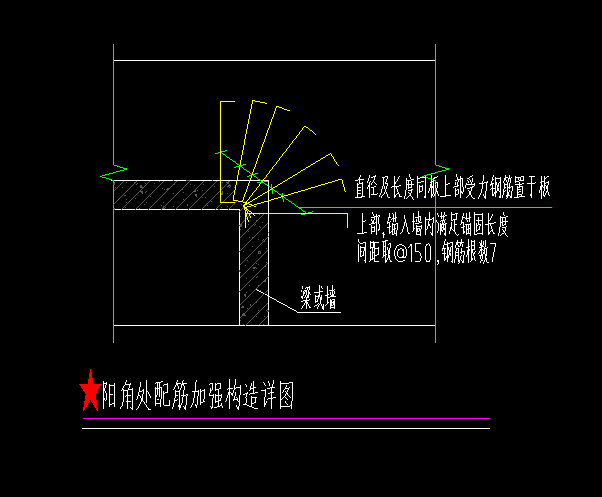 放射筋