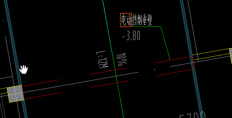 動擋煙垂壁