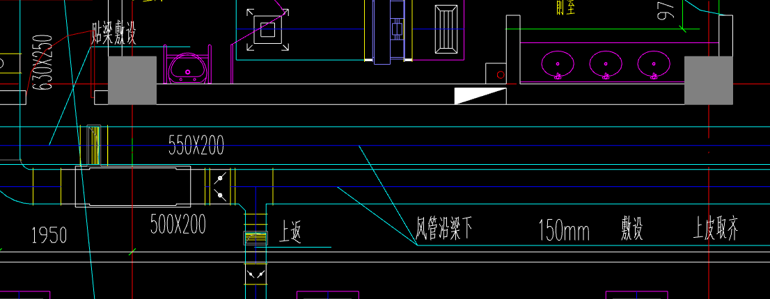 风管标高