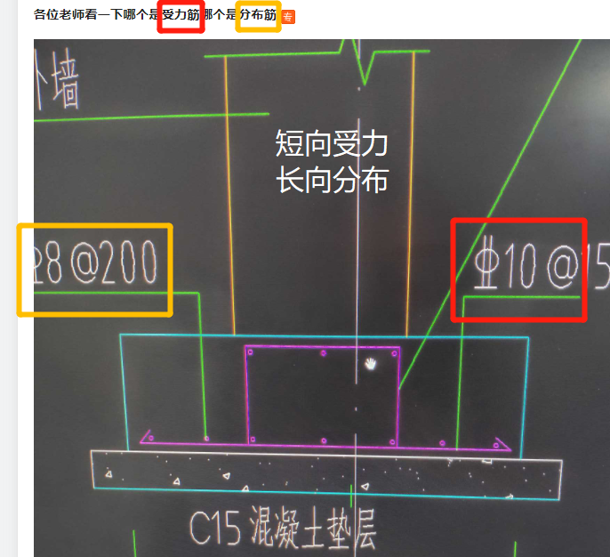 受力筋
