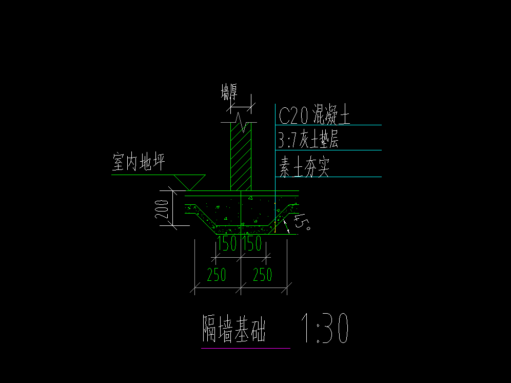 隔墻基礎(chǔ)