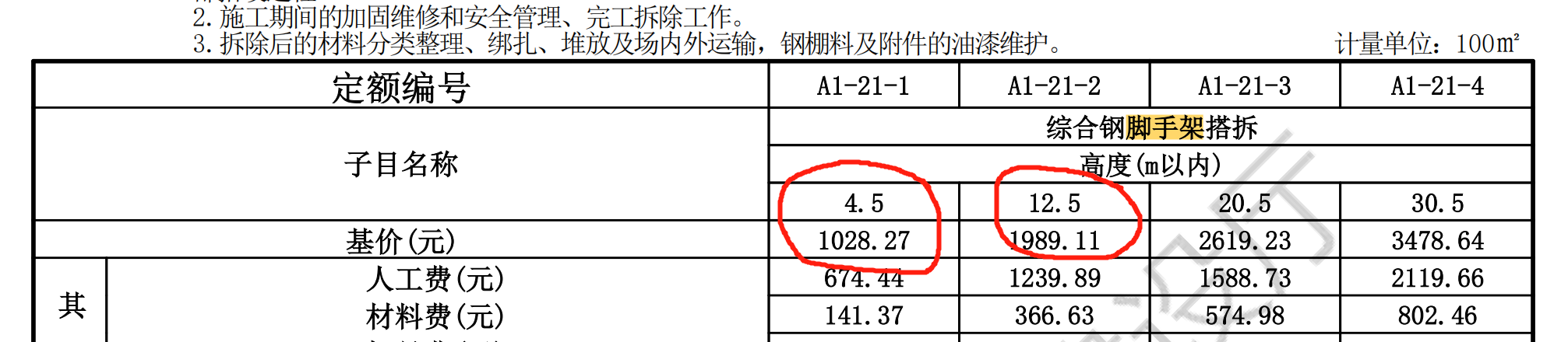 墻腳手架
