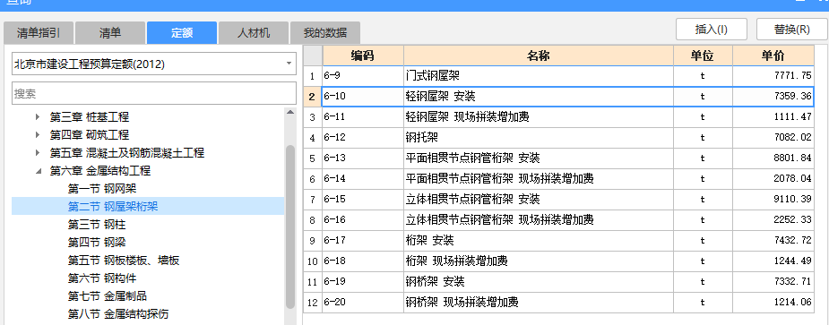 套定額