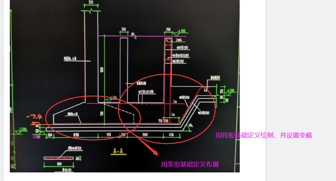 條基下沉