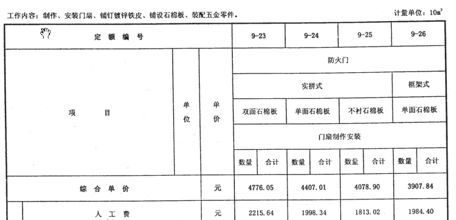 定額
