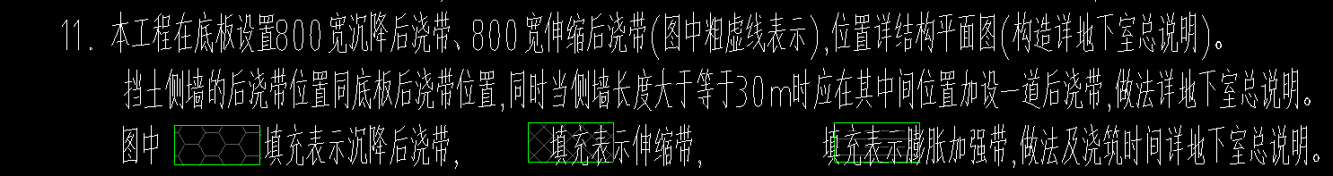 后澆帶