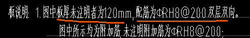 受力筋布置