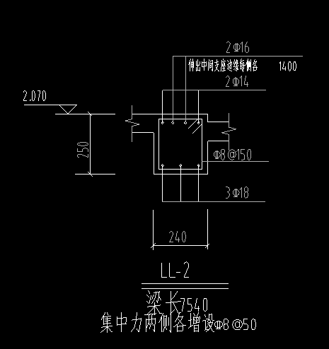 鋼筋伸出