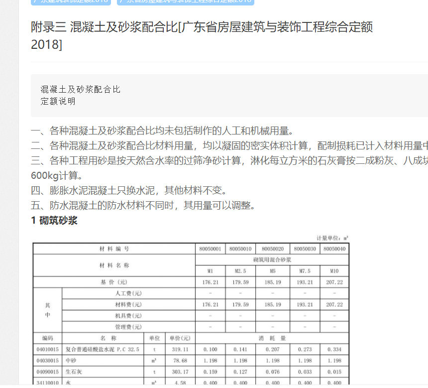 砂漿