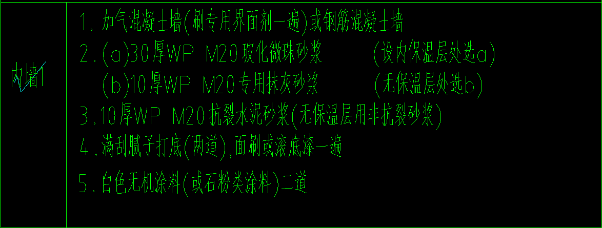 墻面一般抹灰