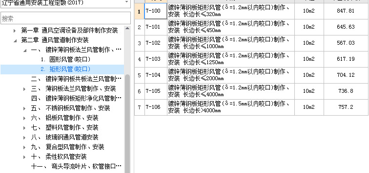 套定額