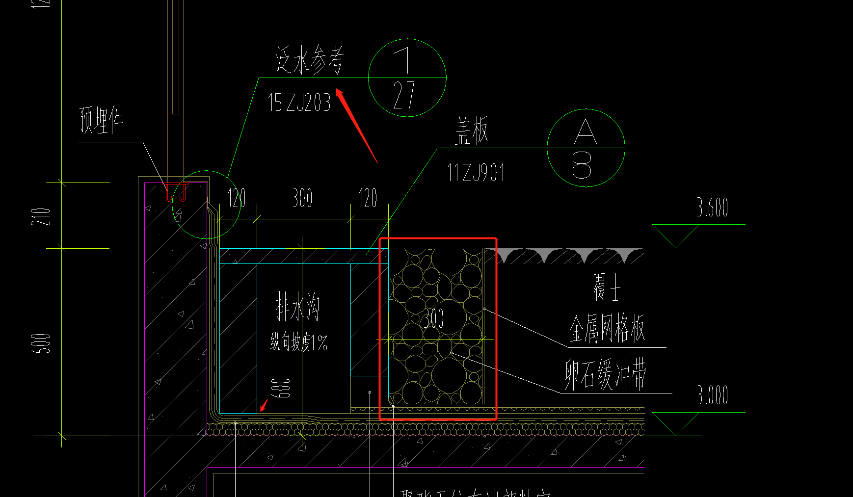 防水卷邊
