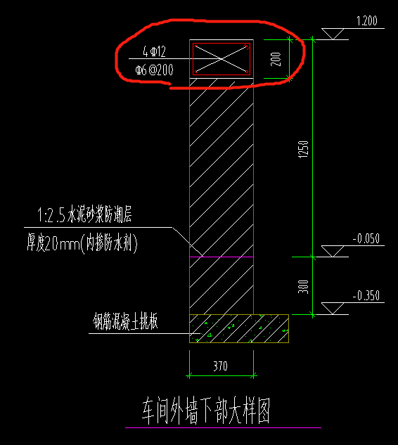 砖墙上面的这个是圈梁嘛