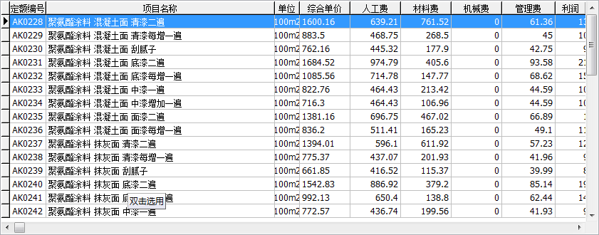 定額