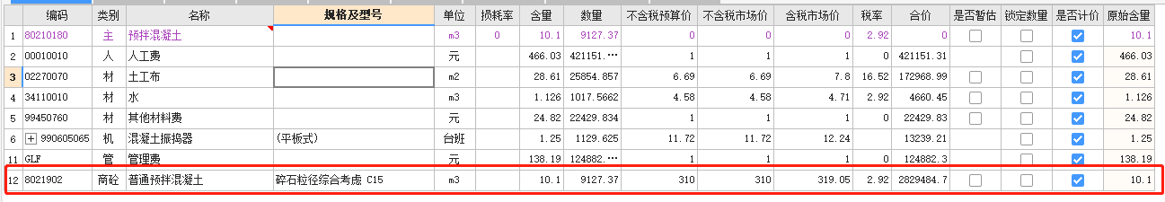 單價