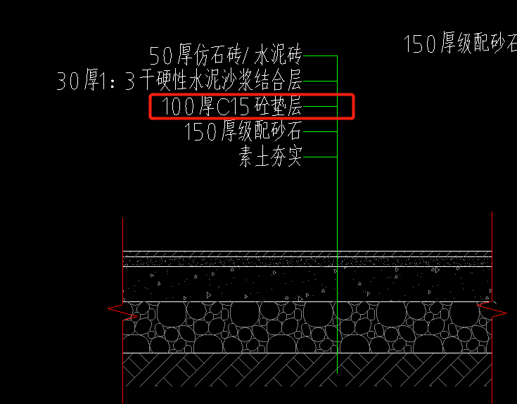 砼墊層