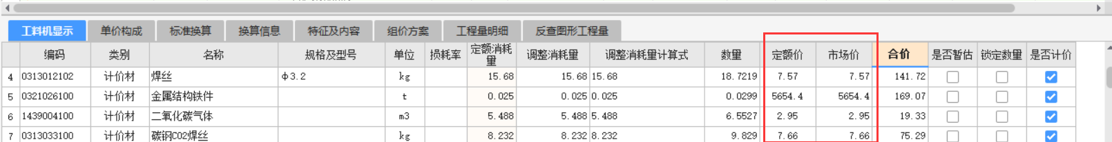 定額