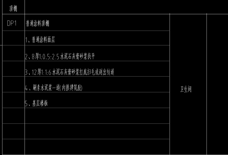 天棚