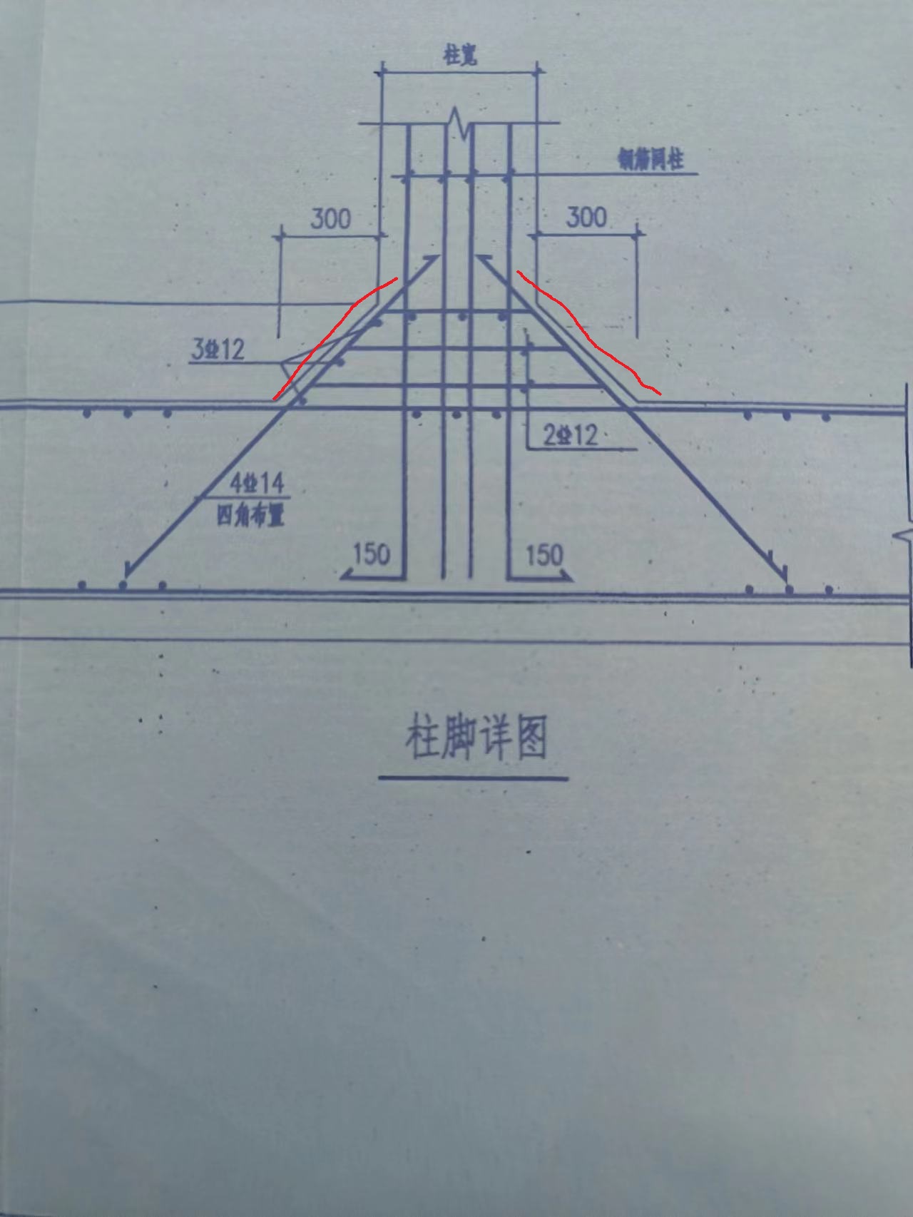 柱腳