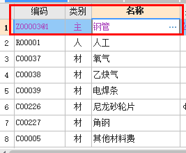 未計價材