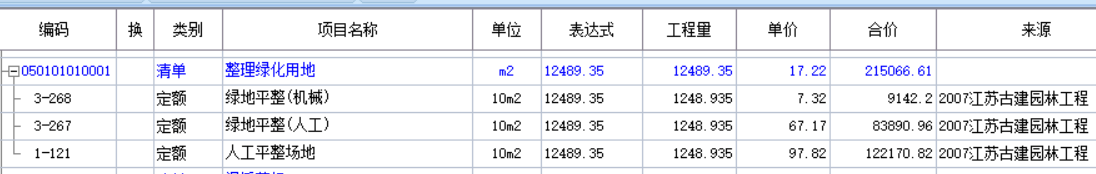 整理綠化用地